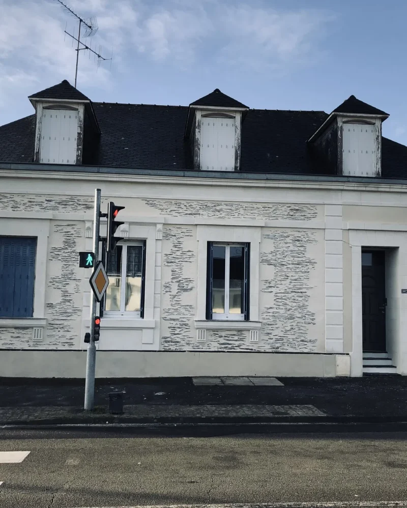 Réalisation d'un enduit par EURL MASSÉ PASCAL à Brissac-Loire-Aubance