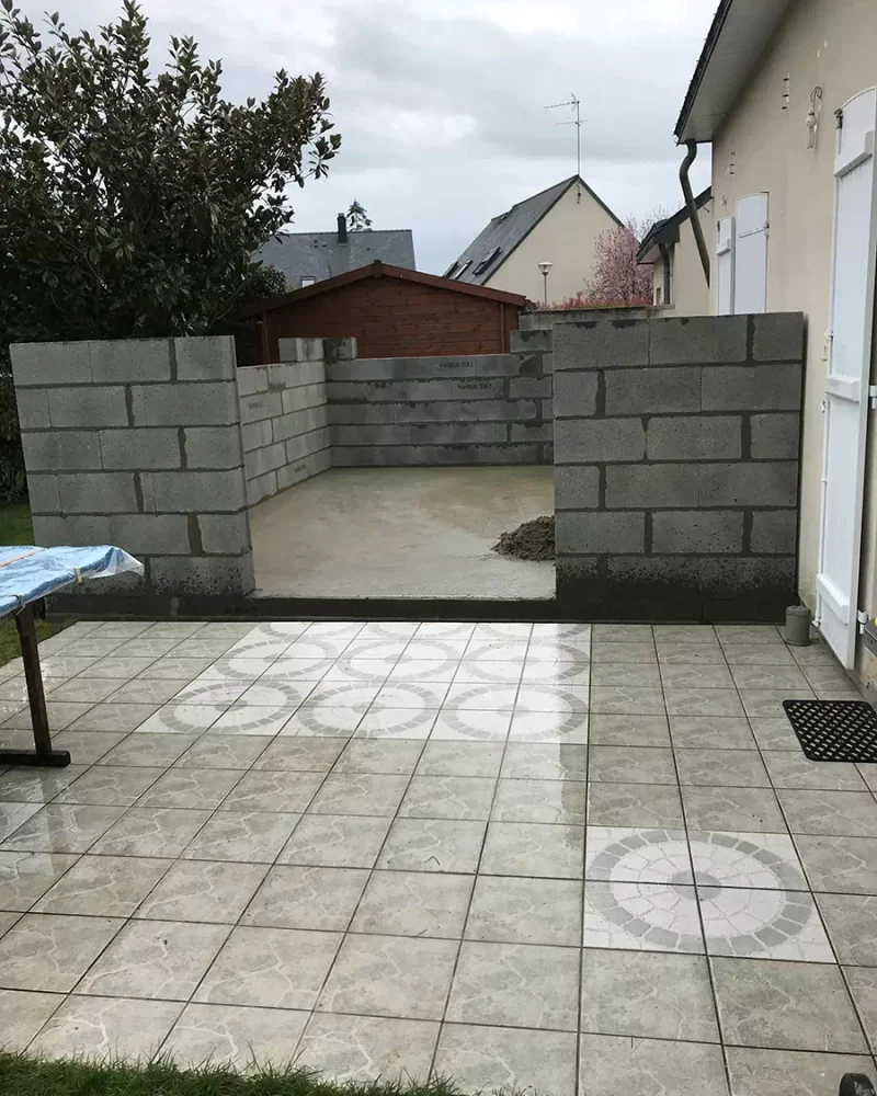 Réalisation d'une construction par EURL MASSÉ PASCAL à Brissac-Loire-Aubance