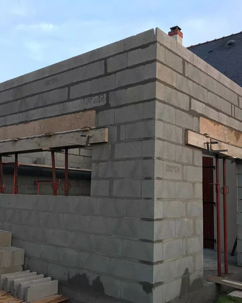 Réalisation d'une construction par EURL MASSÉ PASCAL à Brissac-Loire-Aubance