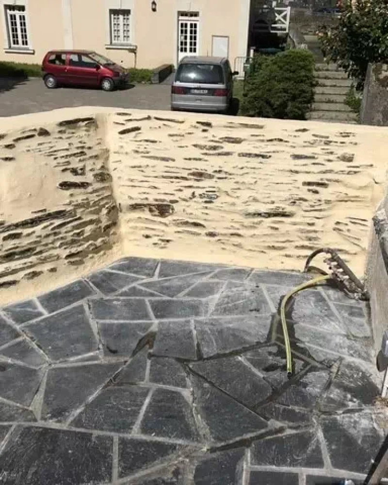 Réalisation d'un muret par EURL MASSÉ PASCAL à Brissac-Loire-Aubance